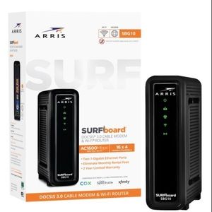 Arris cable modem and WiFi router